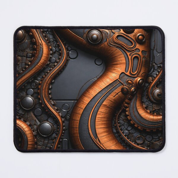Item preview, Copper Circuit Flow designed and sold by Kaleidoscope Print.