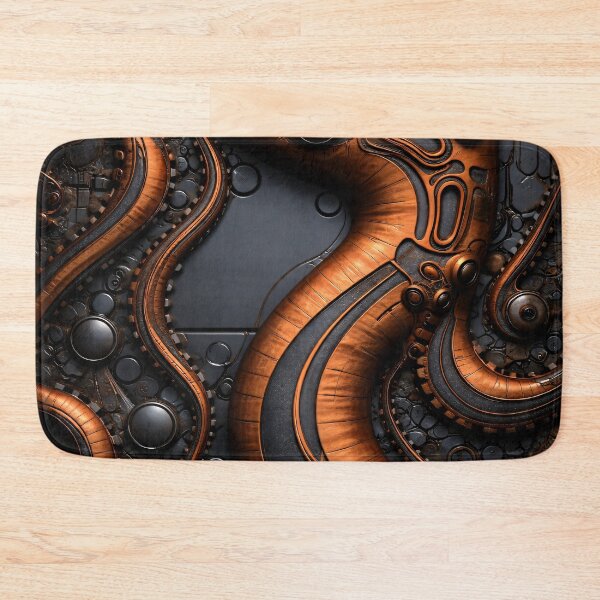 Item preview, Copper Circuit Flow designed and sold by Kaleidoscope Print.