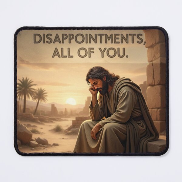 Item preview, Jesus is disappointed. designed and sold by biancabunny.