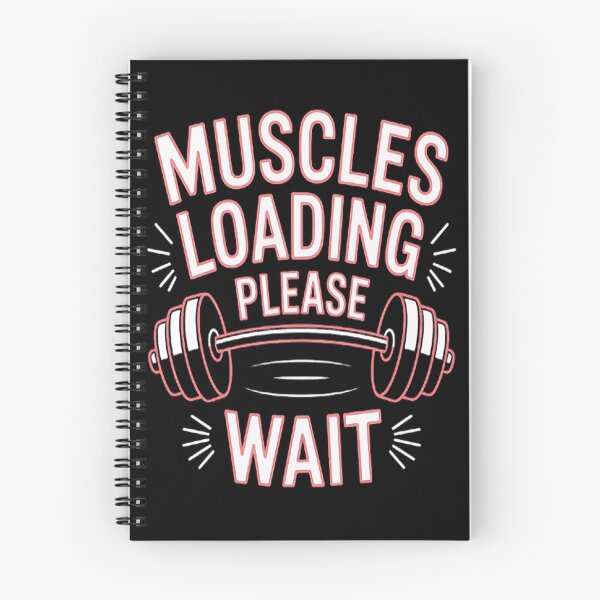 Item preview, Gym Quote Muscles Loading Please Wait Gym Motivational designed and sold by CottonCandyPrin.