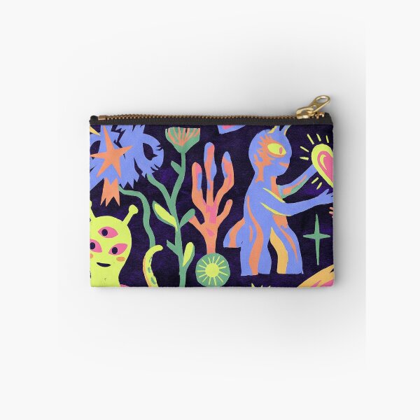 Item preview, Neon Psychedelic Alien Love Cosmic Pattern designed and sold by zzz888.