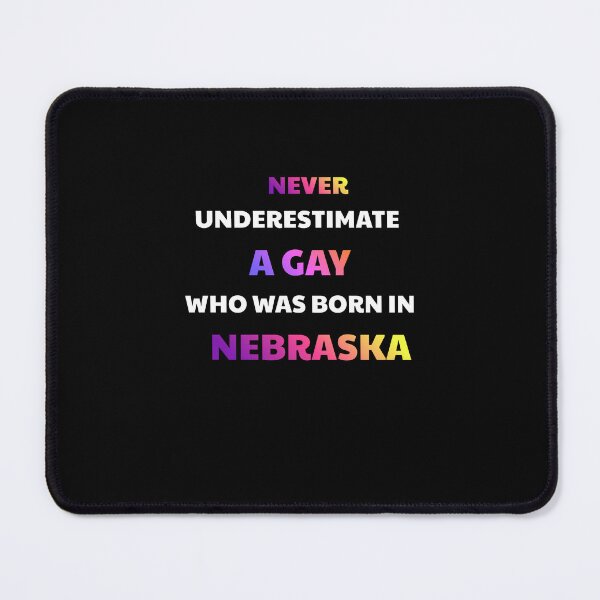 Item preview, Proud Gay Born In Nebraska Pride designed and sold by julissa9474.