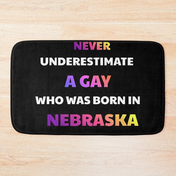 Item preview, Proud Gay Born In Nebraska Pride designed and sold by julissa9474.