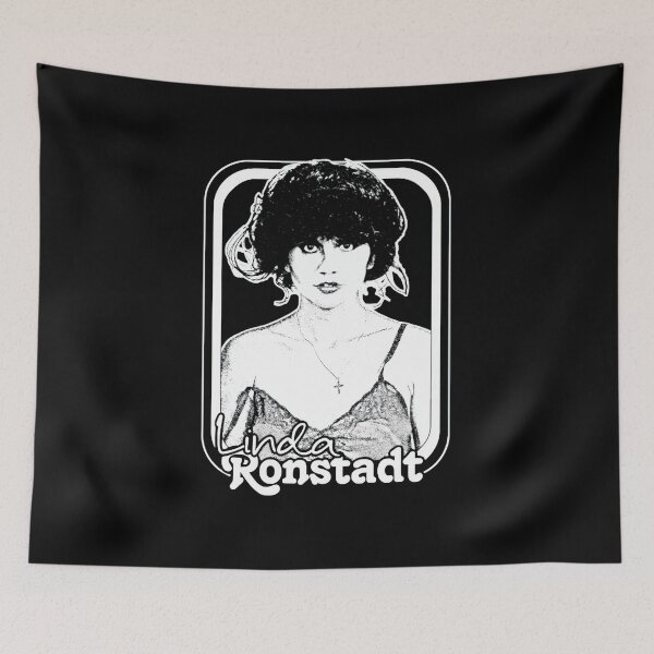 Item preview, Linda Ronstadt - Retro 70s Music Icon  designed and sold by kingofshaman123.