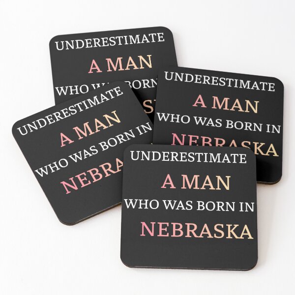 Item preview, Never Underestimate A Man Born In Nebraska designed and sold by thurma85.