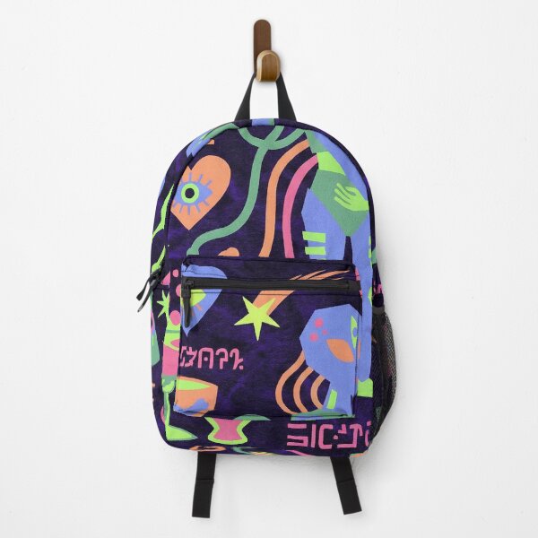 Item preview, Neon Psychedelic Alien Love Galactic Cipher designed and sold by zzz888.
