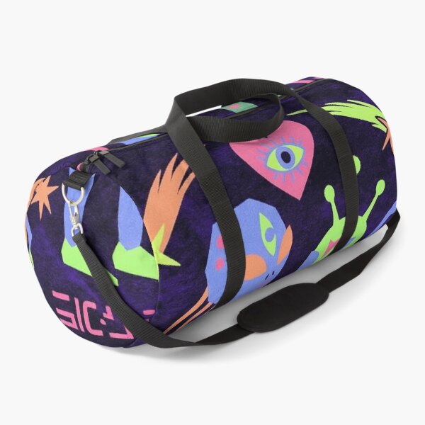 Item preview, Neon Psychedelic Alien Love Galactic Cipher designed and sold by zzz888.