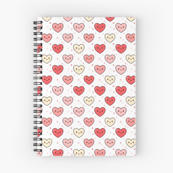 Item preview, Cute Kawaii Valentine Hearts Seamless Pattern designed and sold by FashioonTrends.