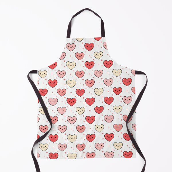 Item preview, Cute Kawaii Valentine Hearts Seamless Pattern designed and sold by FashioonTrends.