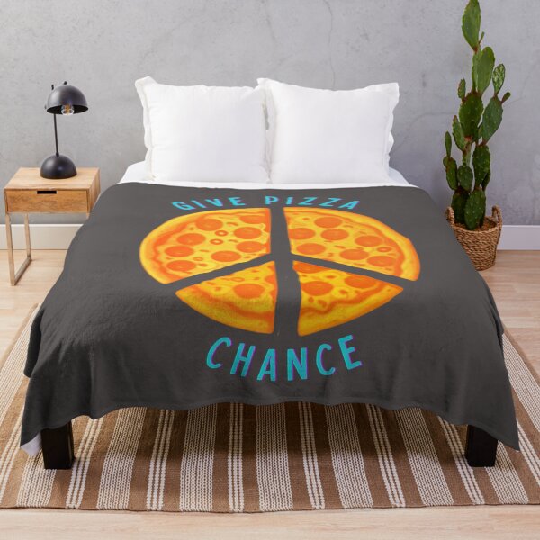Item preview, Give Pizza Chance Peace Sign designed and sold by Kaibosh21.