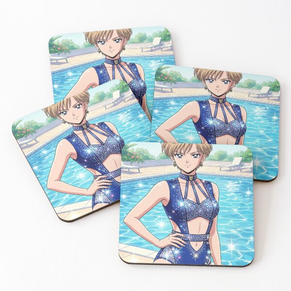 Item preview, Sailor Uranus at the Pool designed and sold by Solace Sparkles.