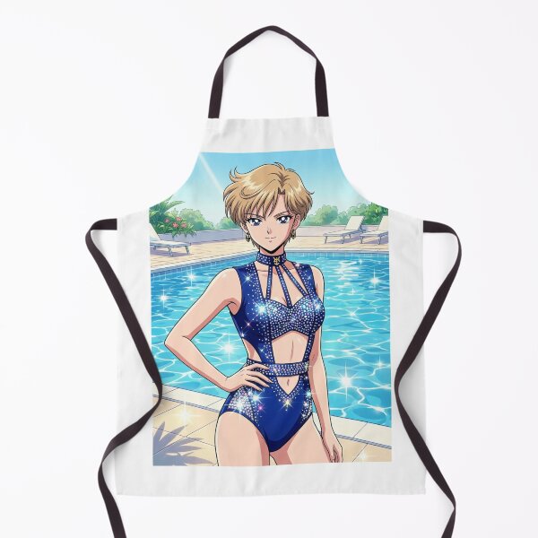 Item preview, Sailor Uranus at the Pool designed and sold by Solace Sparkles.