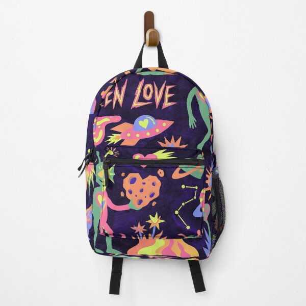 Item preview, Neon Psychedelic Alien Love Valentine Blacklight Aesthetic designed and sold by zzz888.