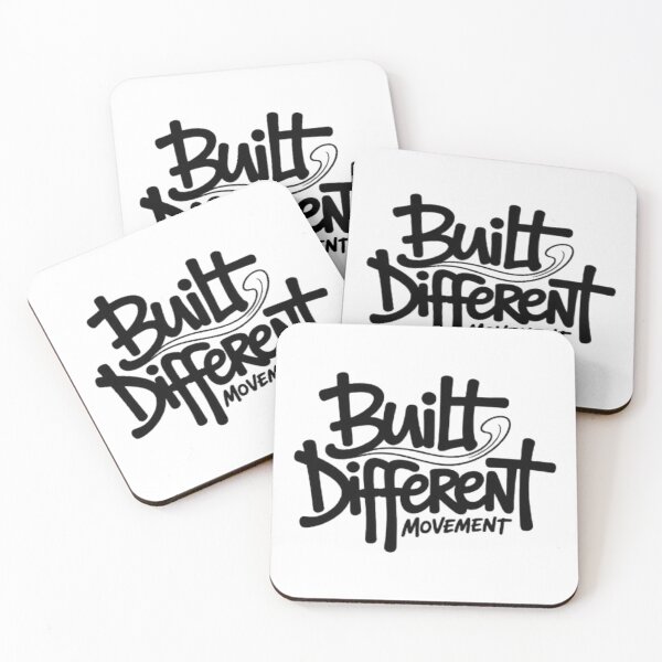 Item preview, Built Different – Strong Mindset Typography Streetwear Design designed and sold by NewUSShop.