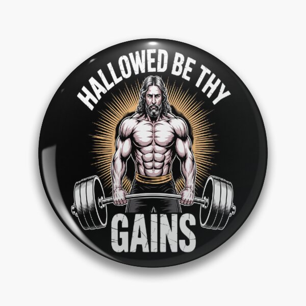Item preview, Hallowed By Thy Gains For A Fitness And Weight Gain Lovers designed and sold by CottonCandyPrin.