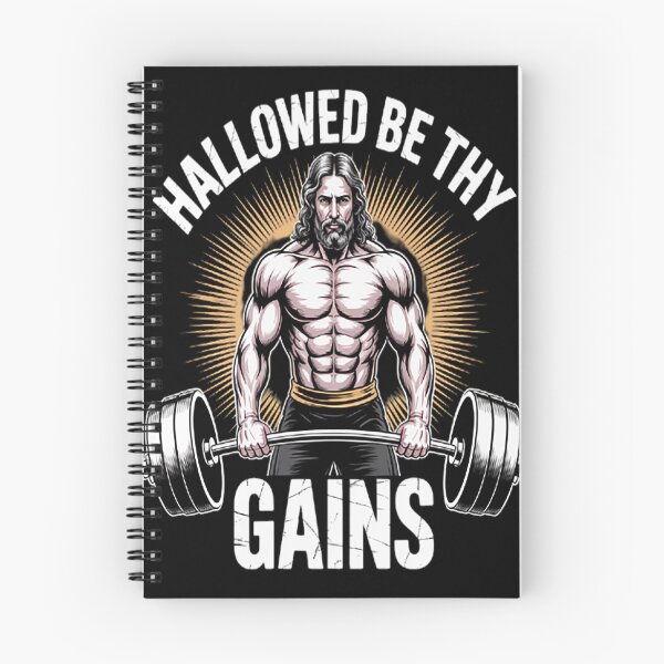 Item preview, Hallowed By Thy Gains For A Fitness And Weight Gain Lovers designed and sold by CottonCandyPrin.