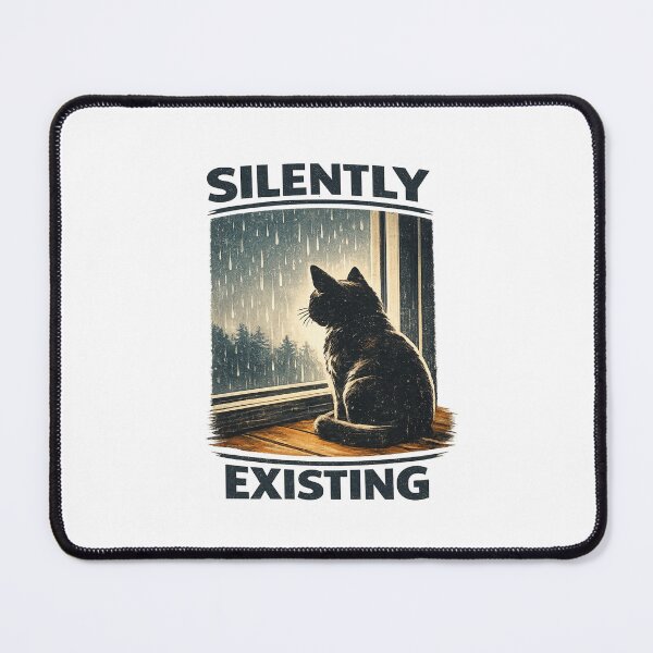 Item preview, Silently Existing Quiet Cat Window designed and sold by thiennl1.