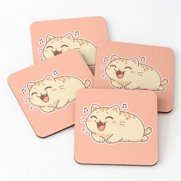 Item preview, Happy Kumoy - The Joyful Chubby Cat designed and sold by Audia Mirza.