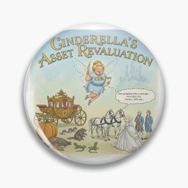 Item preview, Fairy Godmother Asset Revaluation Accountant Humor Gift designed and sold by FiscalFashions.