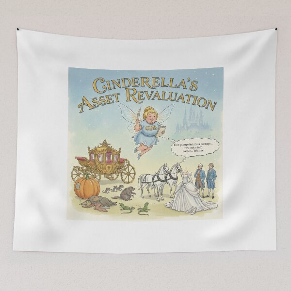 Item preview, Fairy Godmother Asset Revaluation Accountant Humor Gift designed and sold by FiscalFashions.