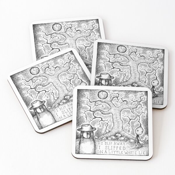 Item preview, I Slip Away - Kid A - Illustrated lyrics designed and sold by bangart.