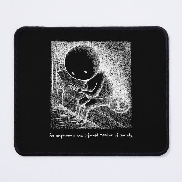 Item preview, Fitter Happier - Illustration - Inverted  designed and sold by bangart.
