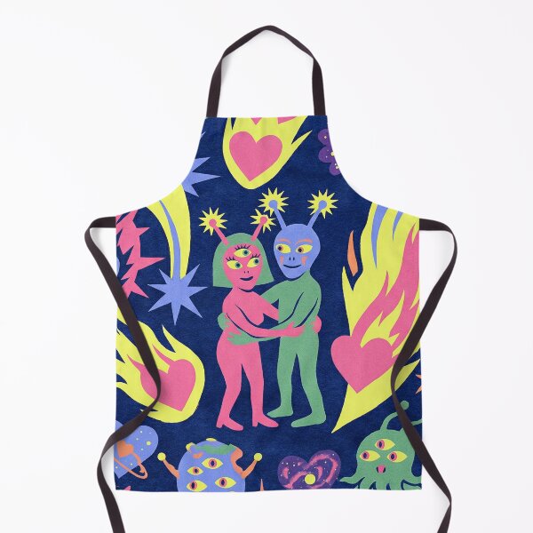 Item preview, Neon Psychedelic Alien Love Cosmic Chaos Montage designed and sold by zzz888.
