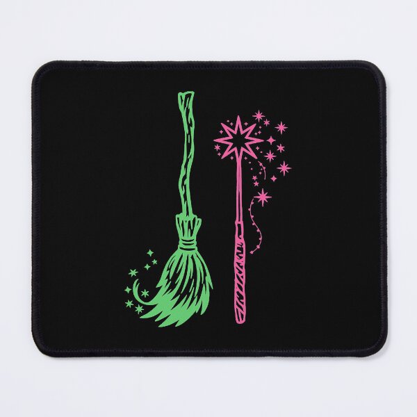 Item preview, Wicked Magical Wand And Broom Symbol designed and sold by Charliiiiii123.