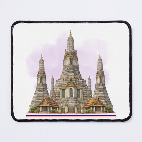 Item preview, Wat Arun Riverside Temple Thailand designed and sold by Nathaphat514.