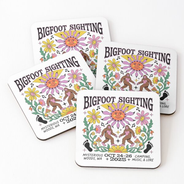 Item preview, Bigfoot Sighting Vintage 2025 Music Festival Art designed and sold by zzz888.