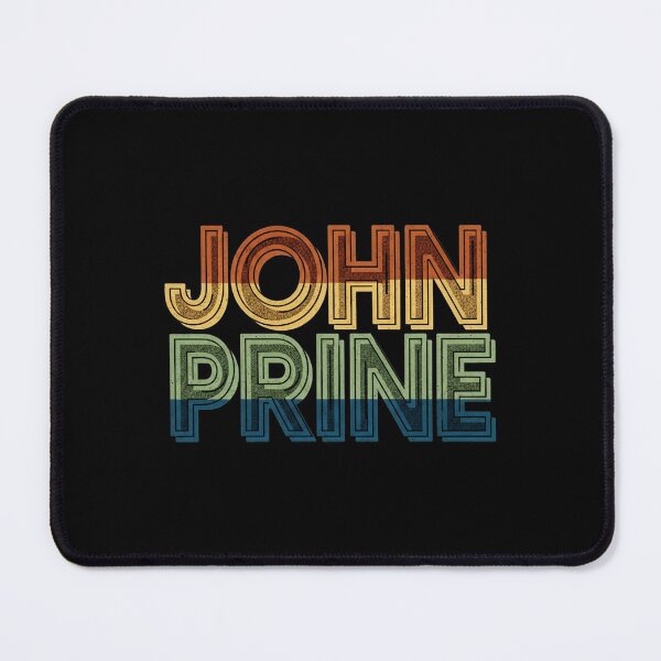Item preview, John Prine Retro Typography Music Identity designed and sold by hieuha091XRg.