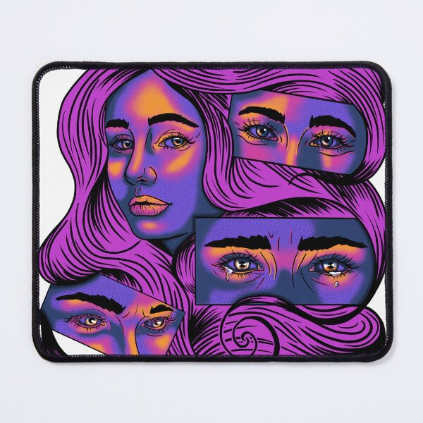 Item preview, Dramatic Girl designed and sold by GeoMeetsArt.