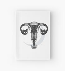 Uterus And Star Cats Artwork Hardcover Journal