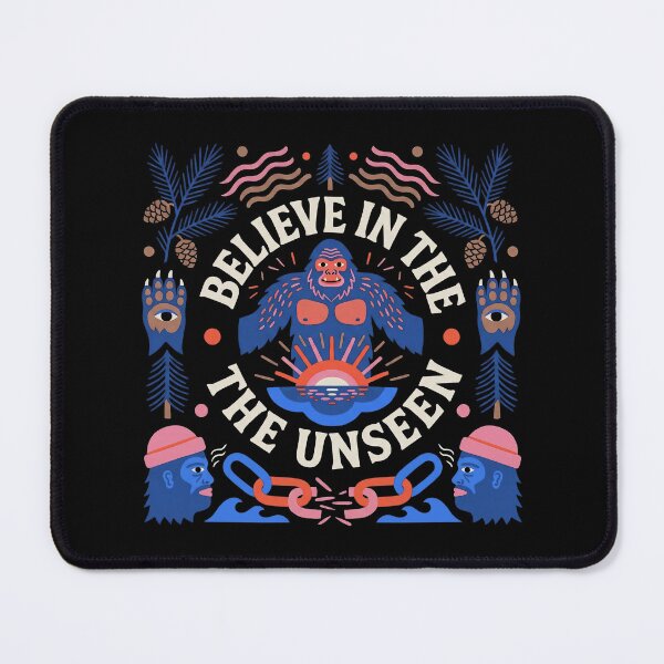 Item preview, Believe In The Unseen Mystic Bigfoot Folk Art designed and sold by zzz888.
