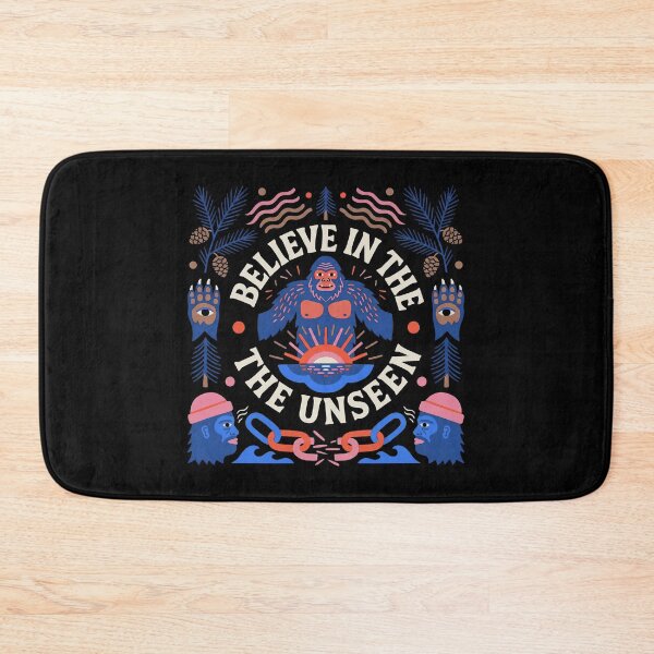 Item preview, Believe In The Unseen Mystic Bigfoot Folk Art designed and sold by zzz888.