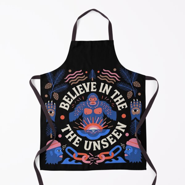 Item preview, Believe In The Unseen Mystic Bigfoot Folk Art designed and sold by zzz888.