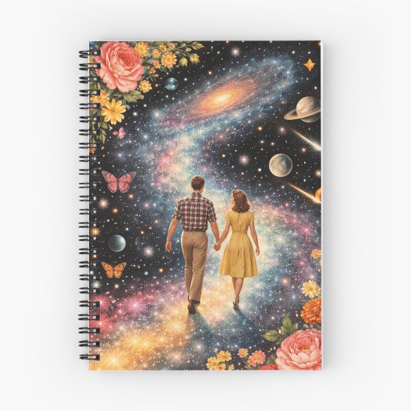 Item preview, A Walk Through the Galaxy – Romantic Space Collage designed and sold by Mauswohn.