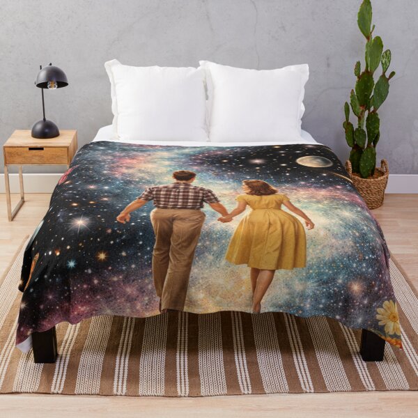 Item preview, A Walk Through the Galaxy – Romantic Space Collage designed and sold by Mauswohn.