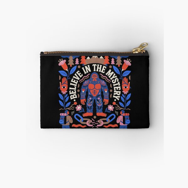 Item preview, Believe In The Mystery Psychedelic Bigfoot Folk Art designed and sold by zzz888.