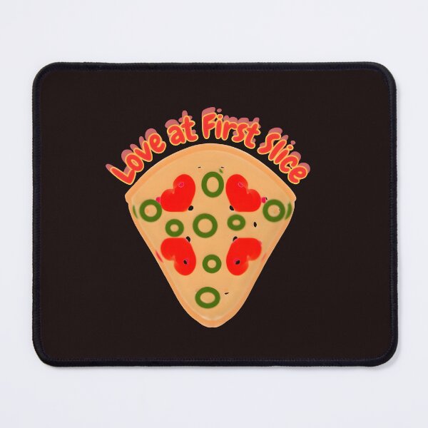 Item preview, Love at First Slice – Cute Pizza Valentine Pun Food Lover Design designed and sold by HopeAndHustle.