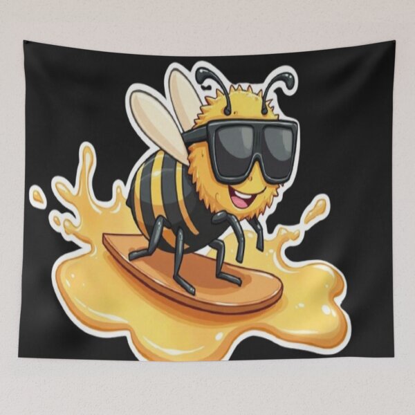 Item preview, For Summer Ready-Happy Bee designed and sold by DesignbyDizdar.