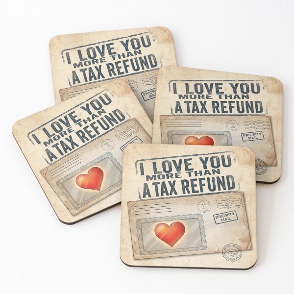 Item preview, Accountant Valentine Tax Refund Humor CPA Gift designed and sold by FiscalFashions.