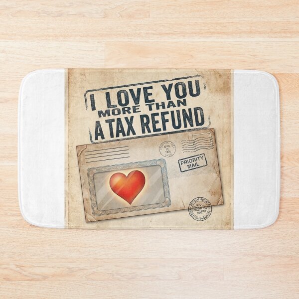 Item preview, Accountant Valentine Tax Refund Humor CPA Gift designed and sold by FiscalFashions.