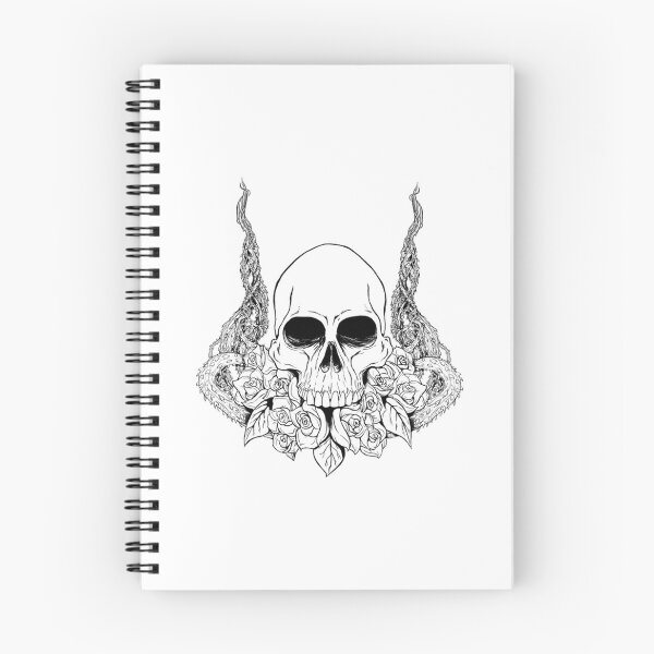 Item preview, Skull An Roses Transparency designed and sold by studiosvgcom.