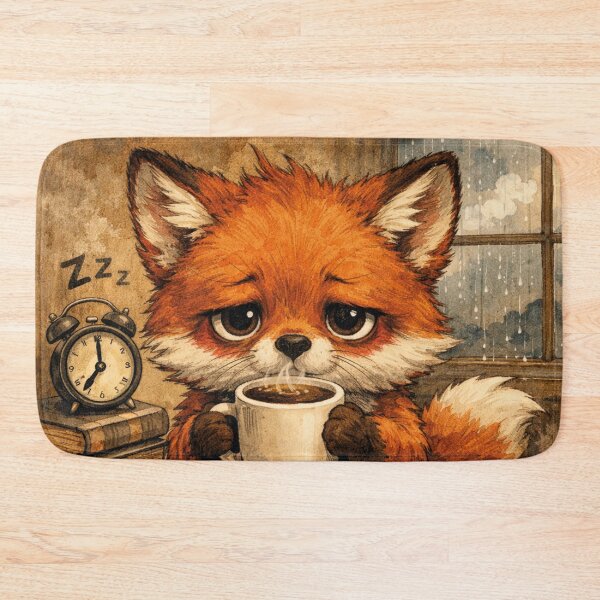 Item preview, I don't like Mondays – Tired Vintage Fox designed and sold by Mauswohn.