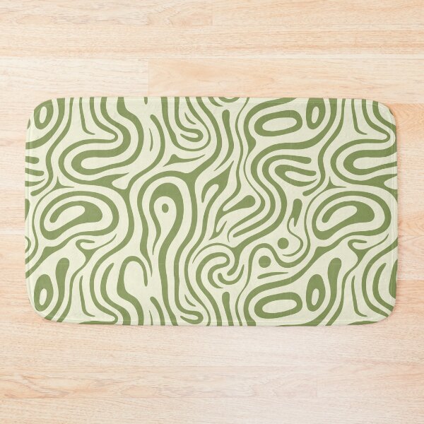 Item preview, Sage & Sand Liquid Swirl Abstract Pattern designed and sold by CosmoMagiclk.