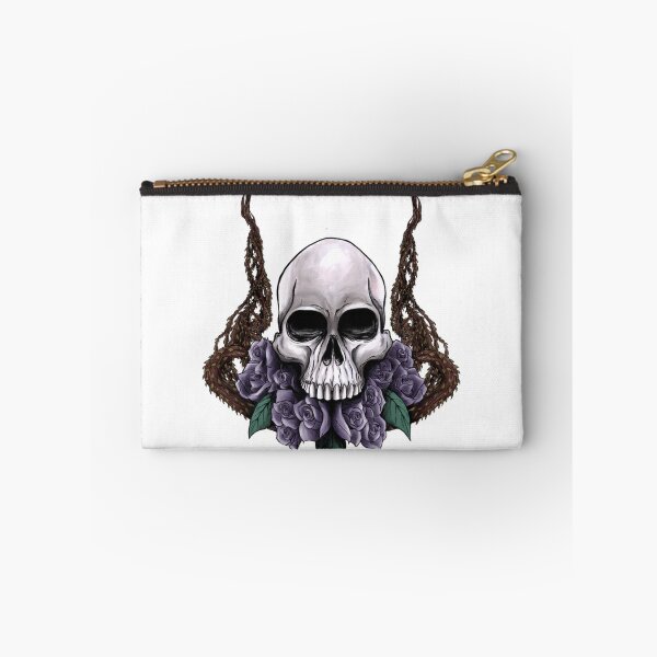 Item preview, Skull And Roses Colored designed and sold by studiosvgcom.