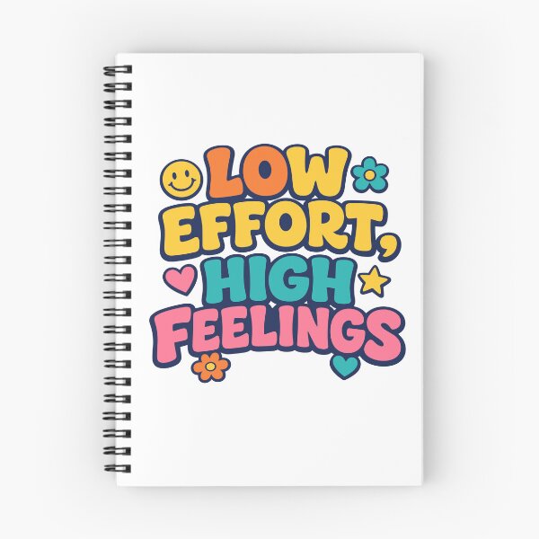 Item preview, Low Effort, High Feelings designed and sold by Radya Geraldi.