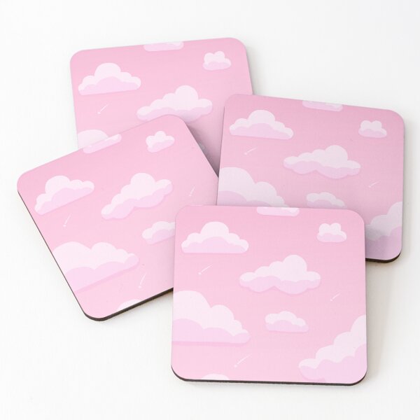 Item preview, pink aesthetic clouds designed and sold by VisualDepth.