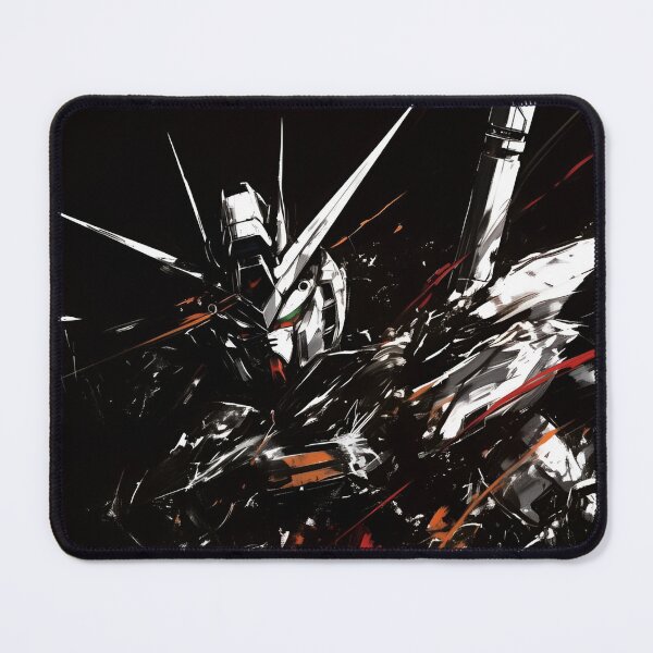 Item preview, Epic Mecha Warrior Abstract Art – Futuristic Robot Battle Illustration designed and sold by Dyan4.